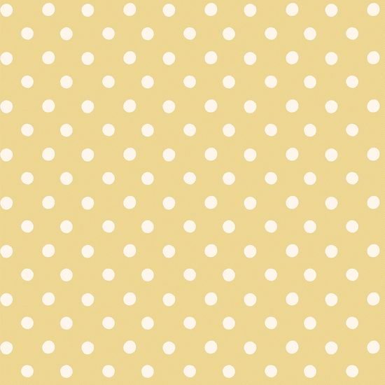 Cath Kidston Button Spot Yellow Roller Blind